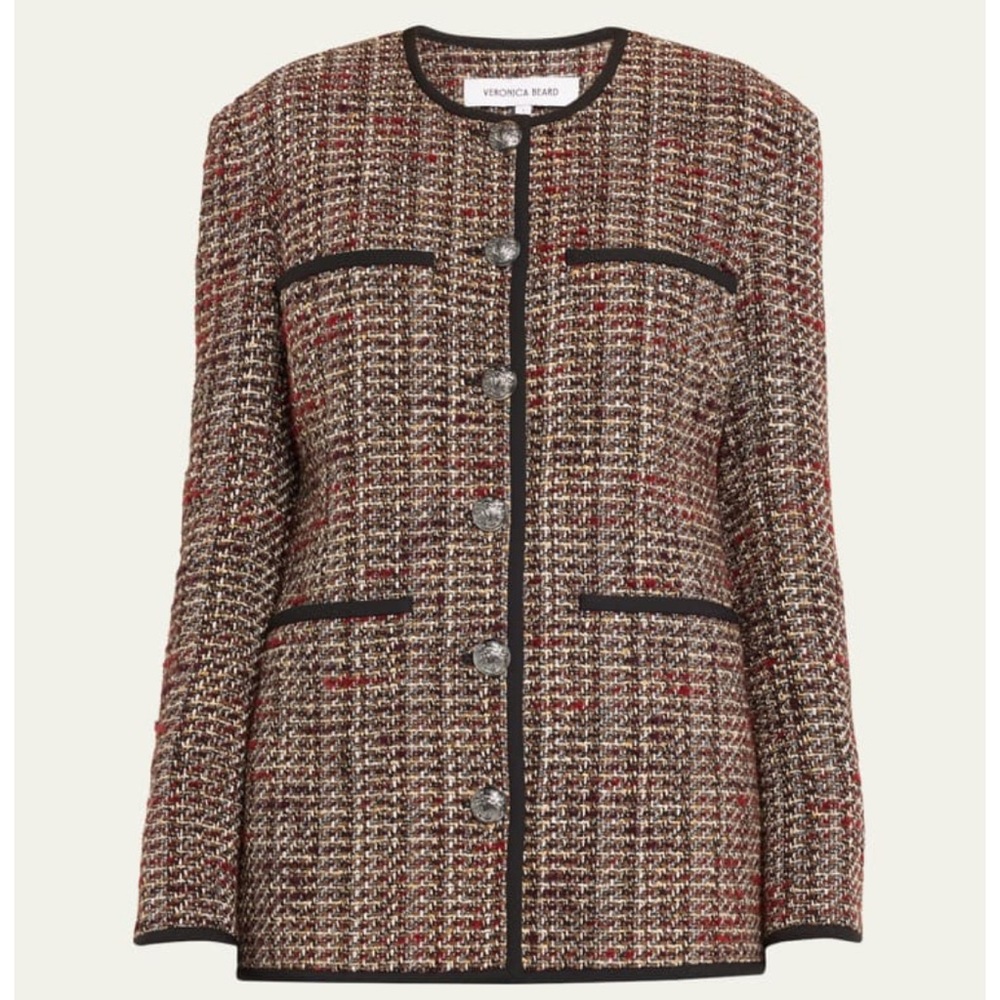 Veronica Beard Watkins Dickey Jacket Size 14 - Picture 6 of 13